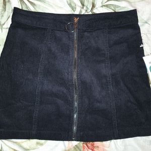 Corduroy Fitted Skirt